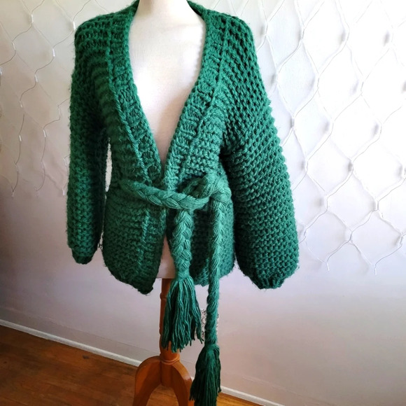 Smoke & Mirrors Sweater / Thick Knit / Size Small - Medium - Picture 2 of 6